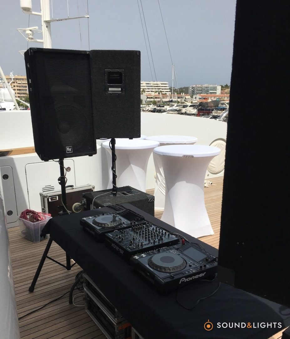 Private boat party