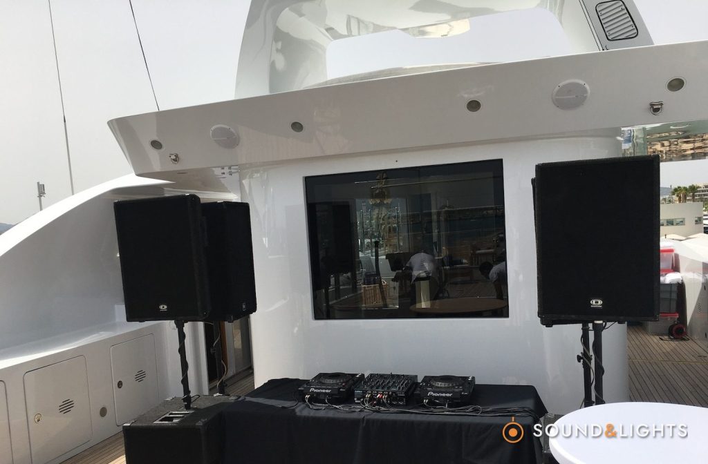 Private boat party