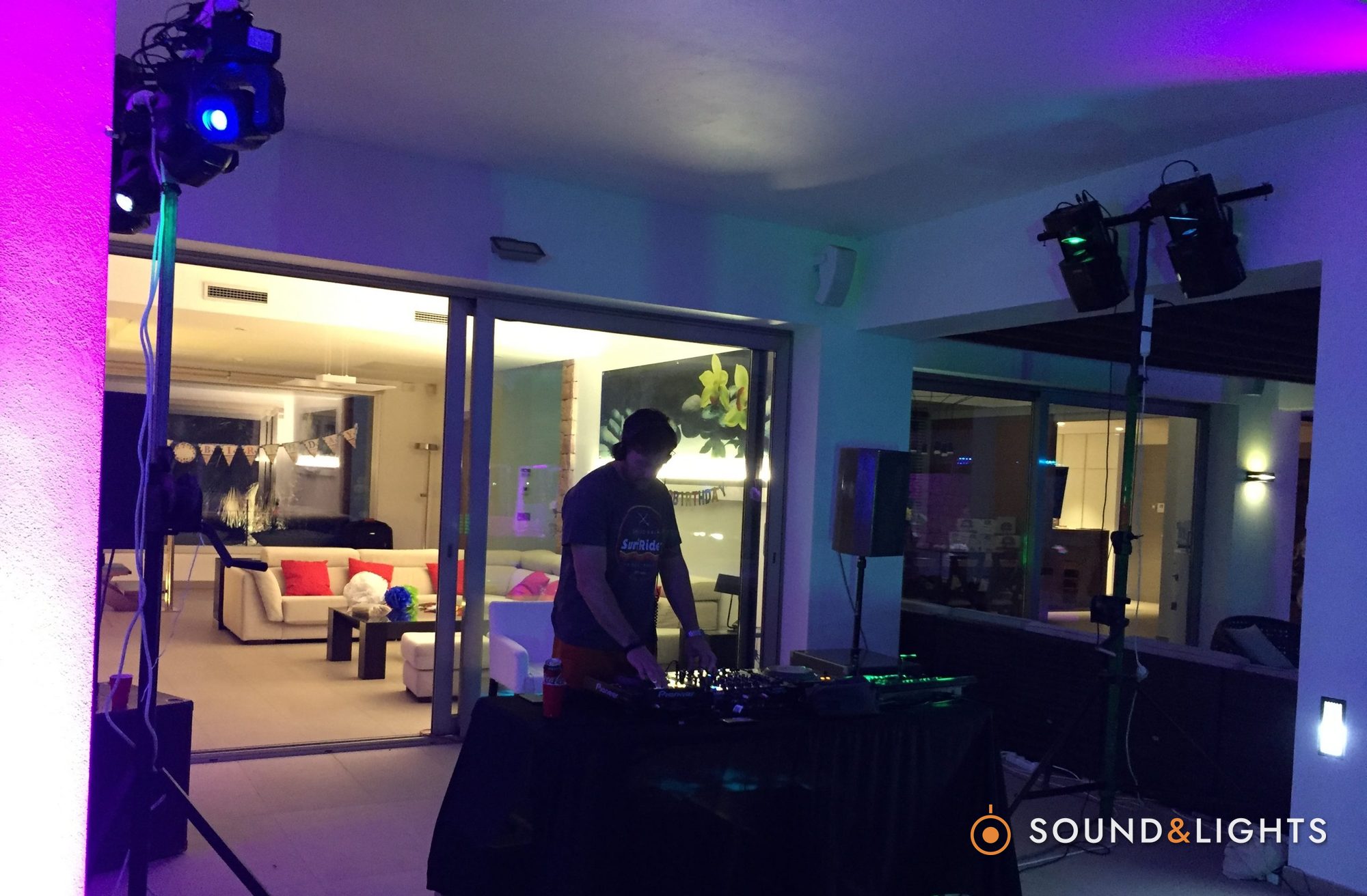 Private villa birthday party