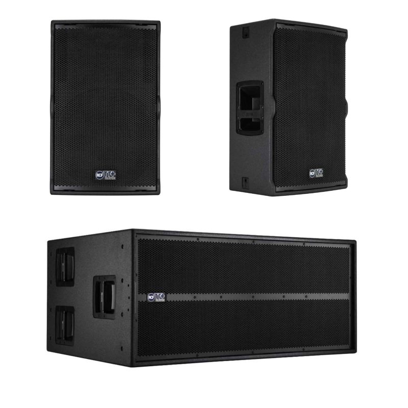 RCF TTS36-A + 2 x RCF TT25-A II ibiza rent audio